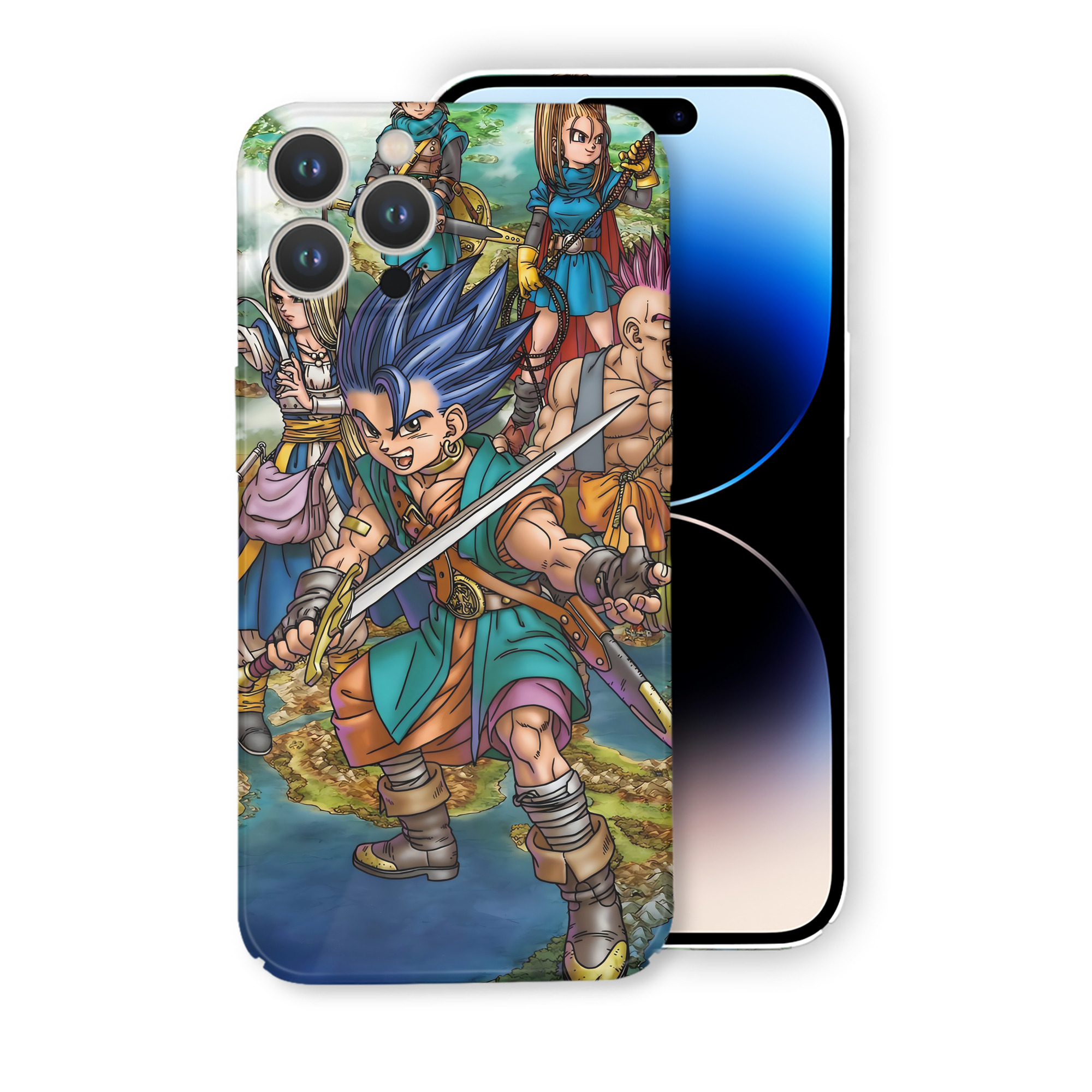 （画像用） ドラゴンクエスト Doragon Kuesuto Dragon Quest 【iPhone 14シリーズ対応】ハードケース